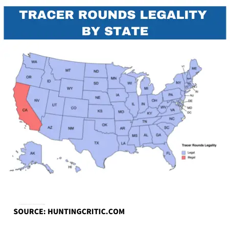 Are Tracer Rounds Legal, by State (USA)